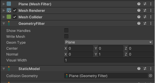 Plane Object